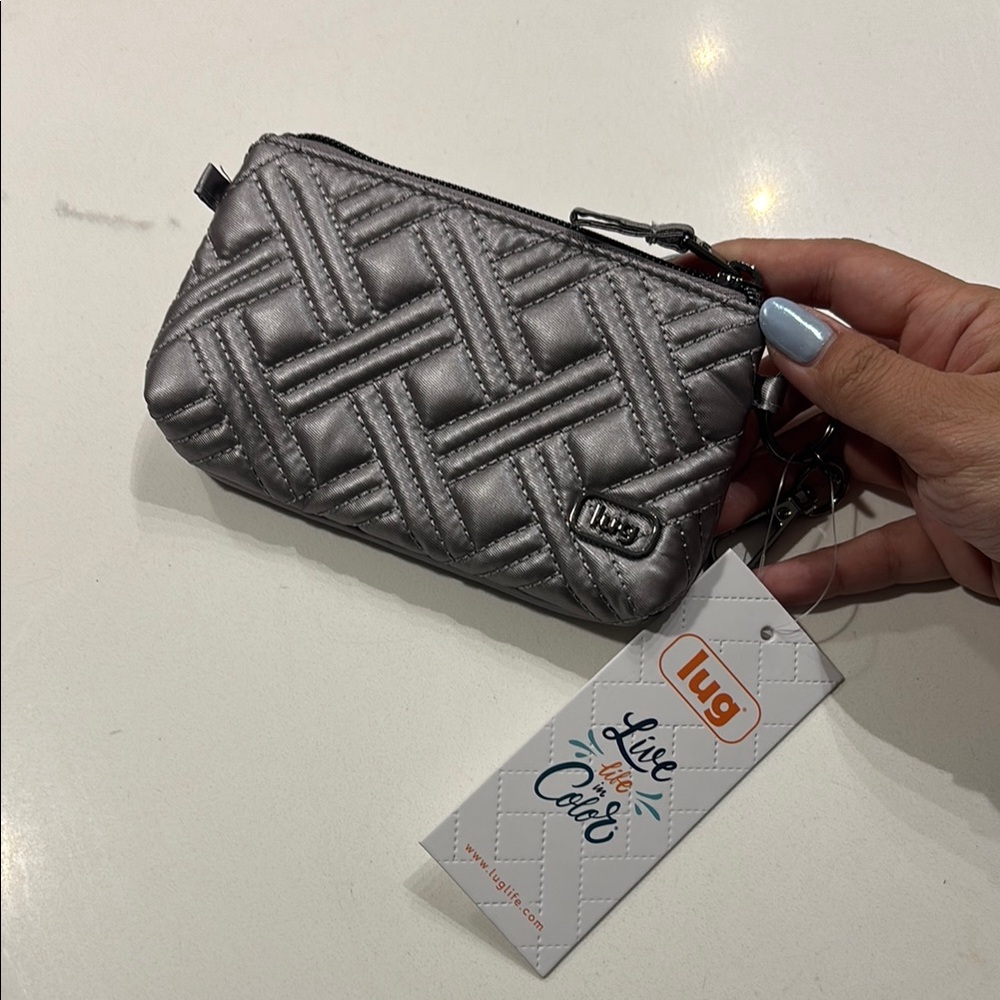 Lug Metro XL Silver Quilted Women's Bag